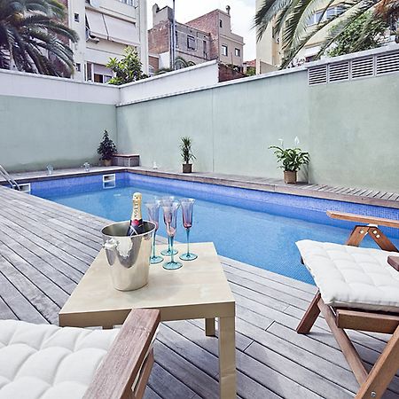My Space Barcelona Gracia Pool Terrace Exterior photo