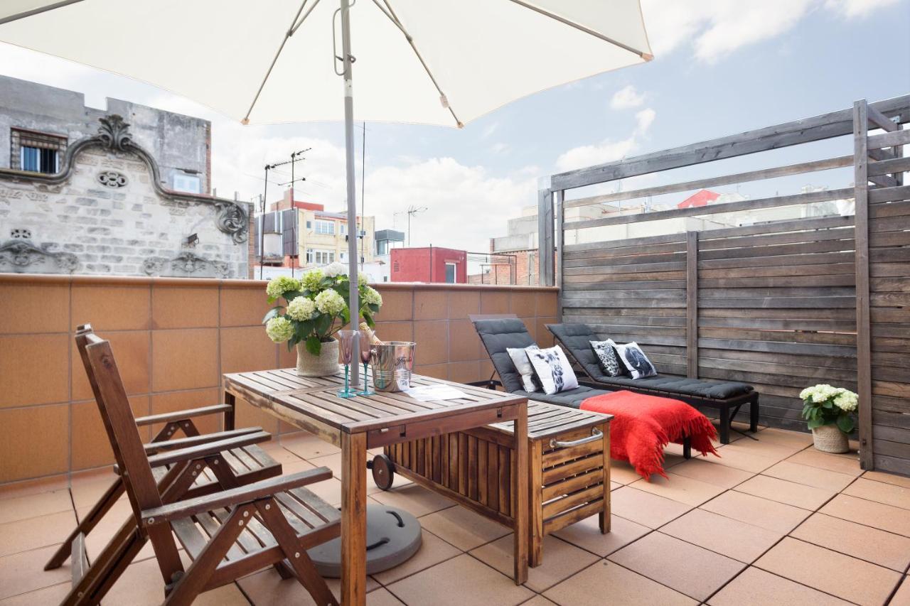 My Space Barcelona Gracia Pool Terrace Exterior photo