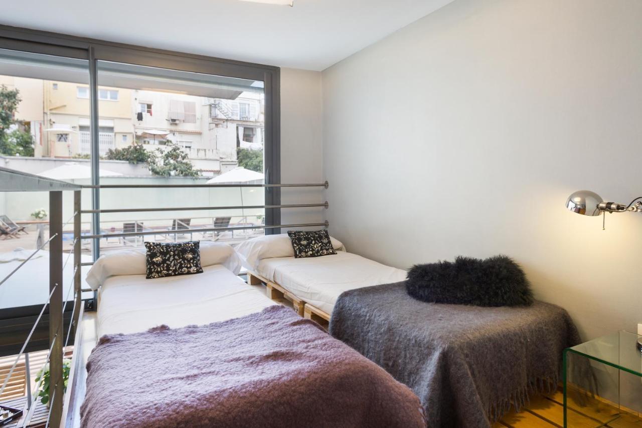 My Space Barcelona Gracia Pool Terrace Exterior photo